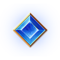 戰神賽特2藍寶石符號倍率圖示,展示8到12個符號可獲0.4倍至4倍獎勵,屬ATG戰神賽特2覺醒之力中的低倍符號。